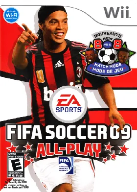 FIFA Soccer 09 All-Play box cover front